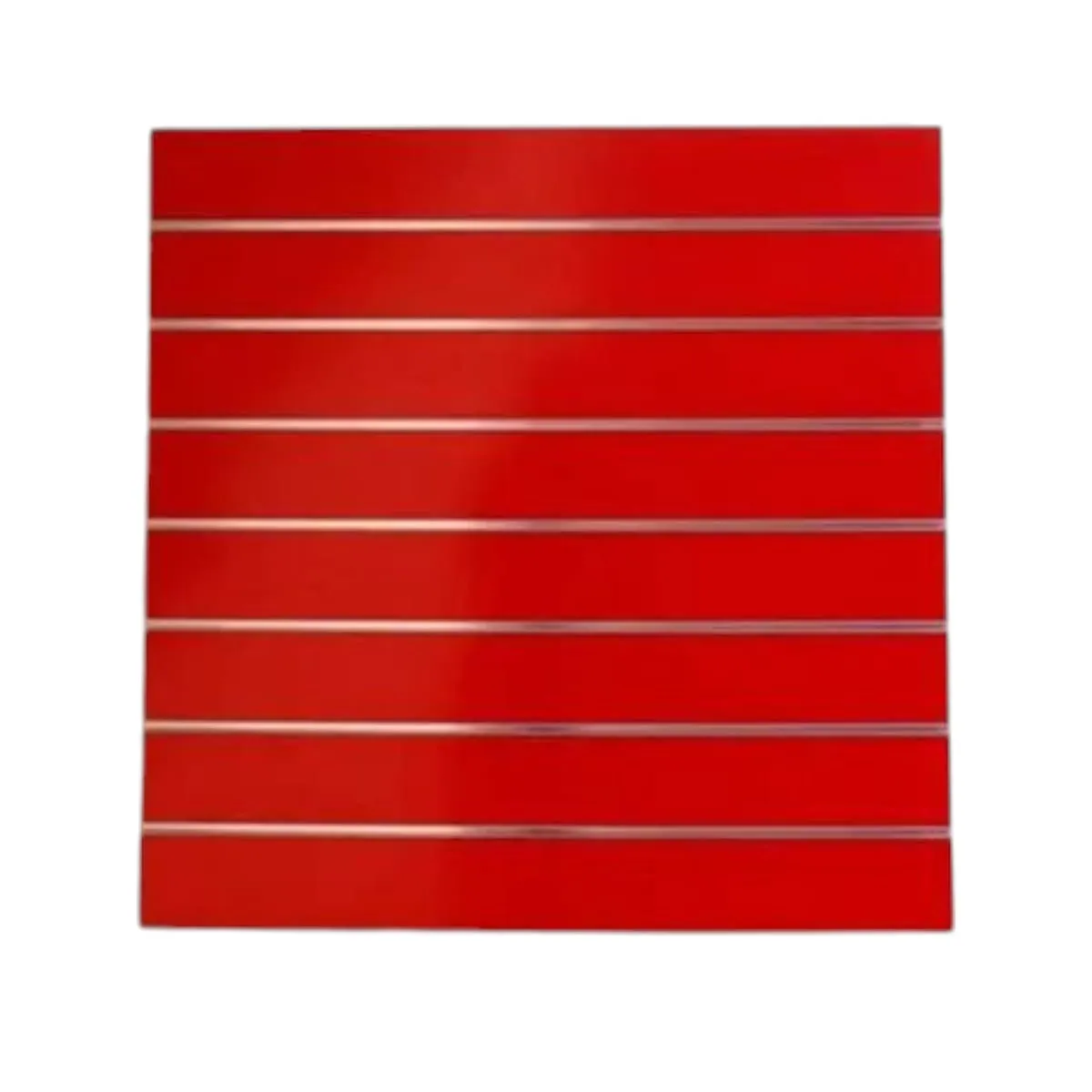GENERICO - Panel de Exhibición 120x120 cm Color Rojo