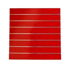 GENERICO - Panel de Exhibición 120x120 cm Color Rojo