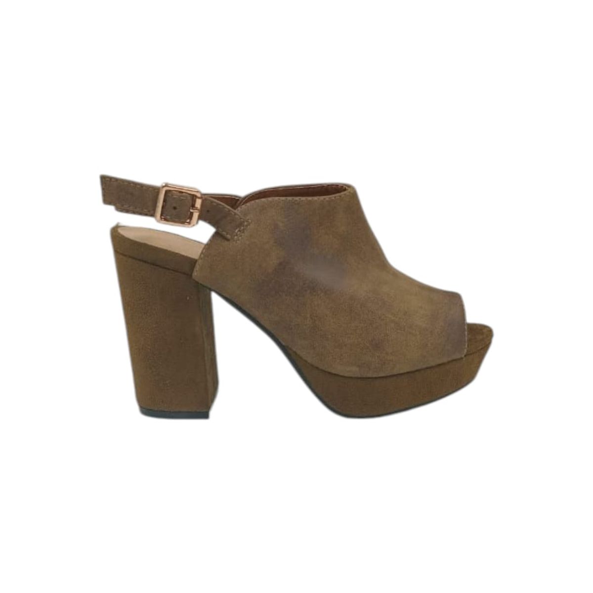 HERIEL - Sandalia Café Taco Alto