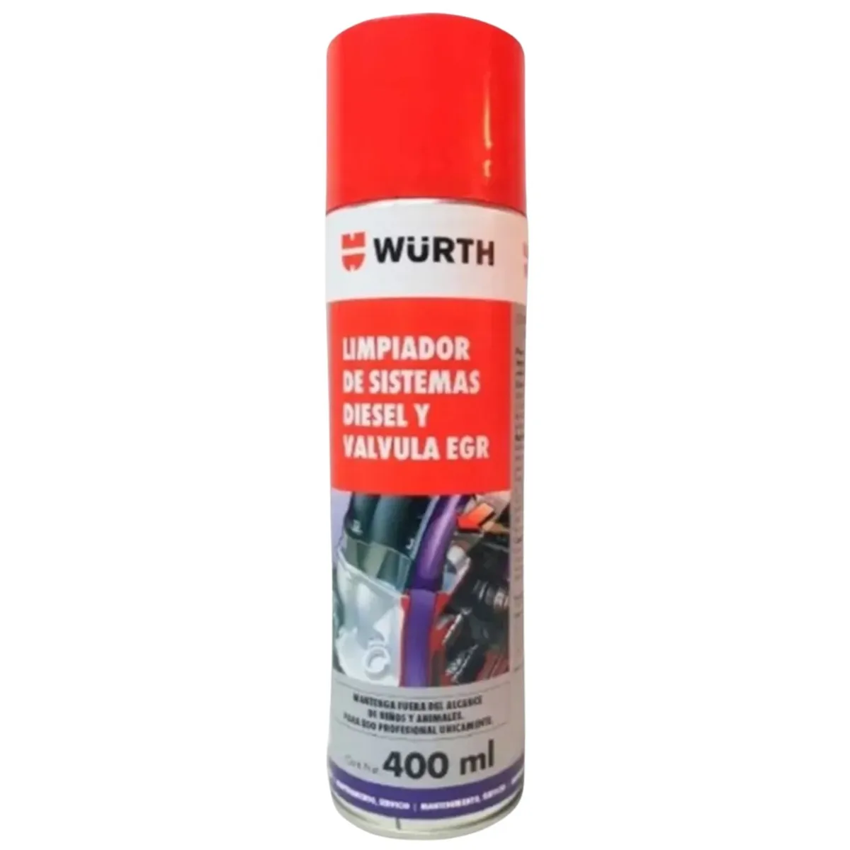 WURTH - Limpiador de Sistemas Diesel y Válvulas EGR Wurth 400 Ml.