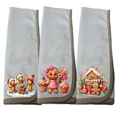 DCOBRE - Paño Loza en Cobre GALLETAS Navidad
