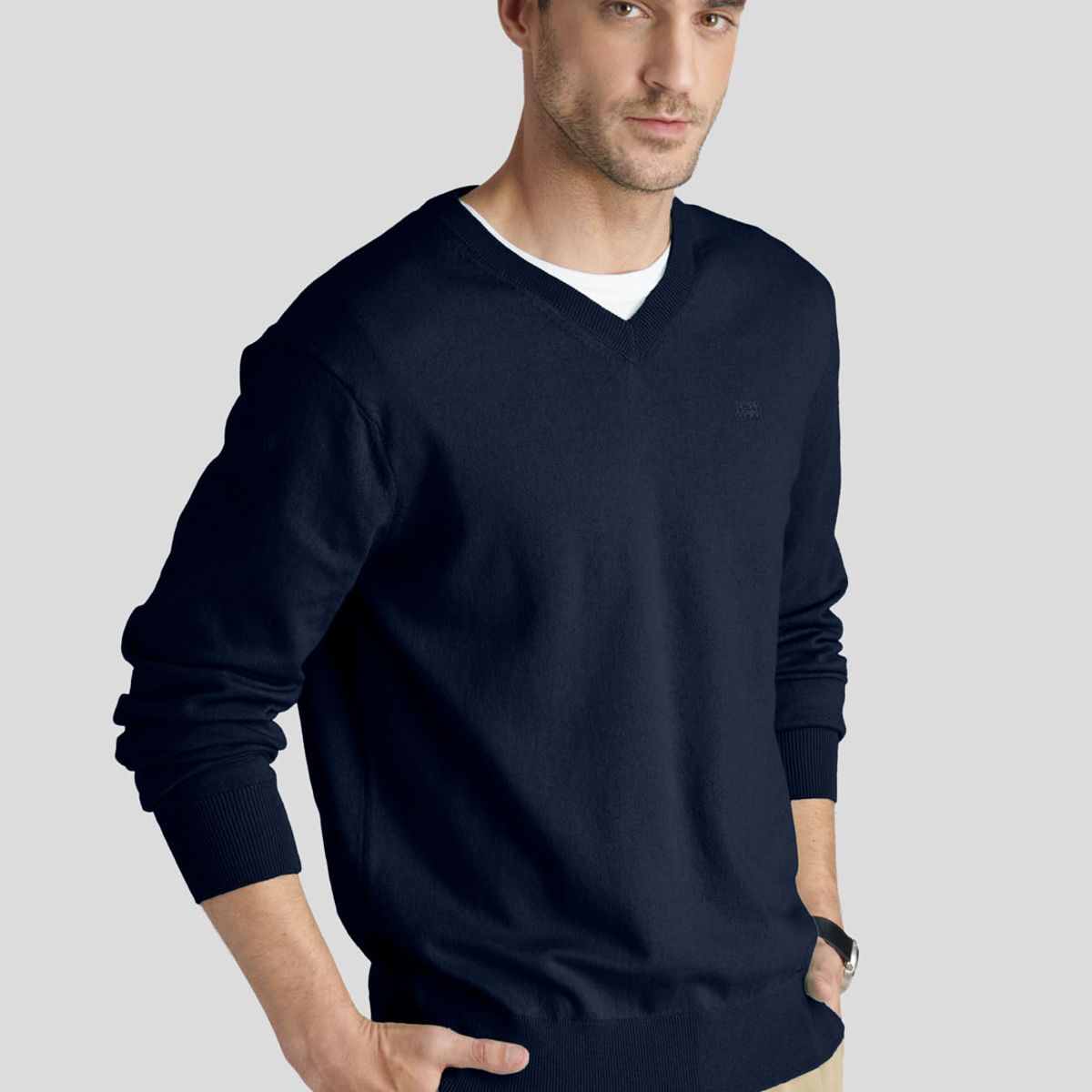 NEW MAN - Sweater Nantes Heritage Azul New Man