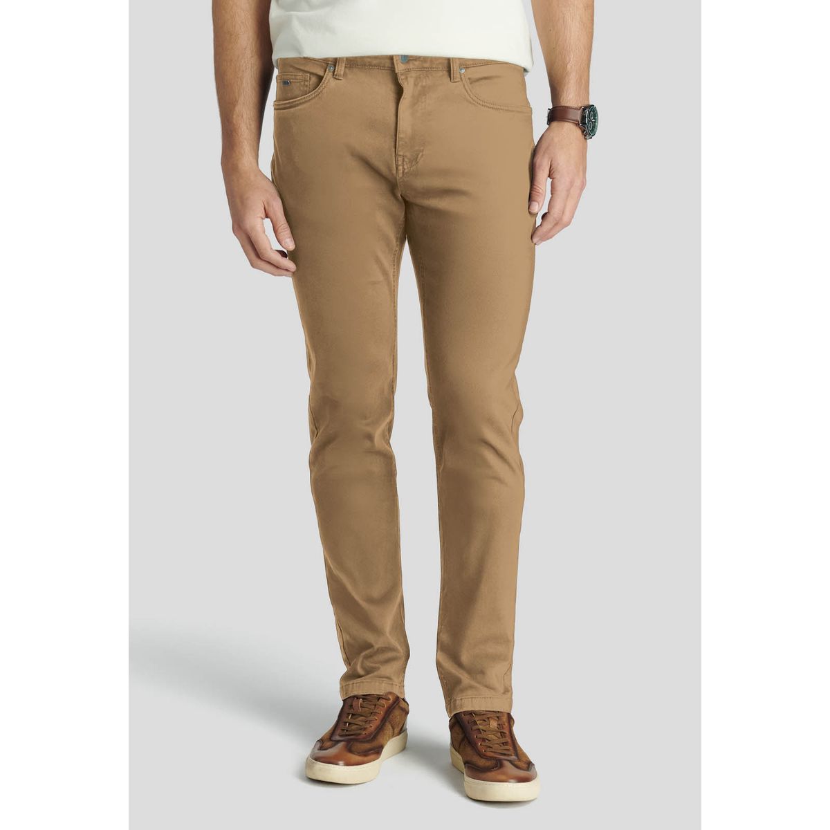 NEW MAN - Pantalón Bruselas Heritage Beige New Man