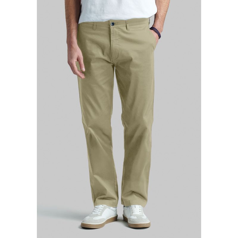 FEROUCH - Pantalón Twill Without Pleats L/33 Business Beige Ferouch