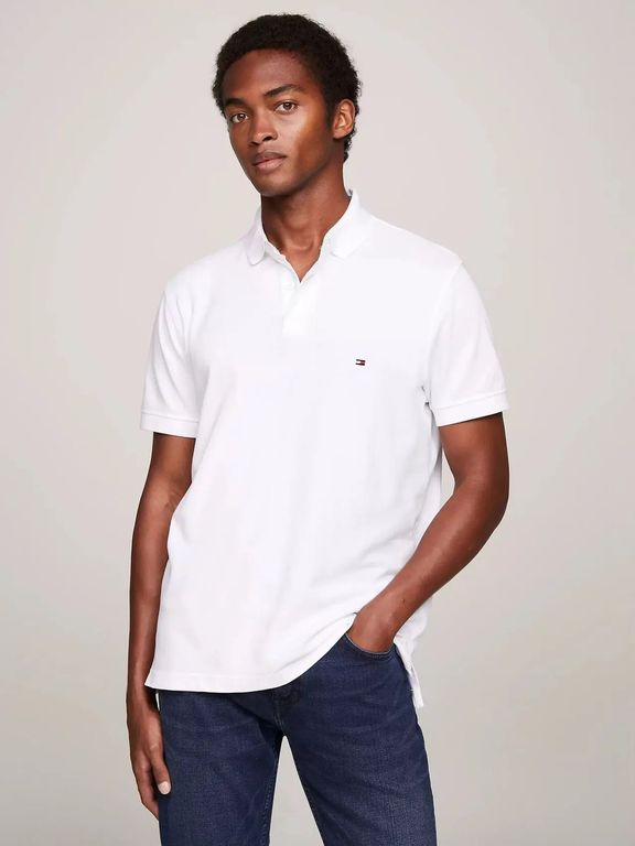 Polo Essential Regular Fit Blanco Blanco XS