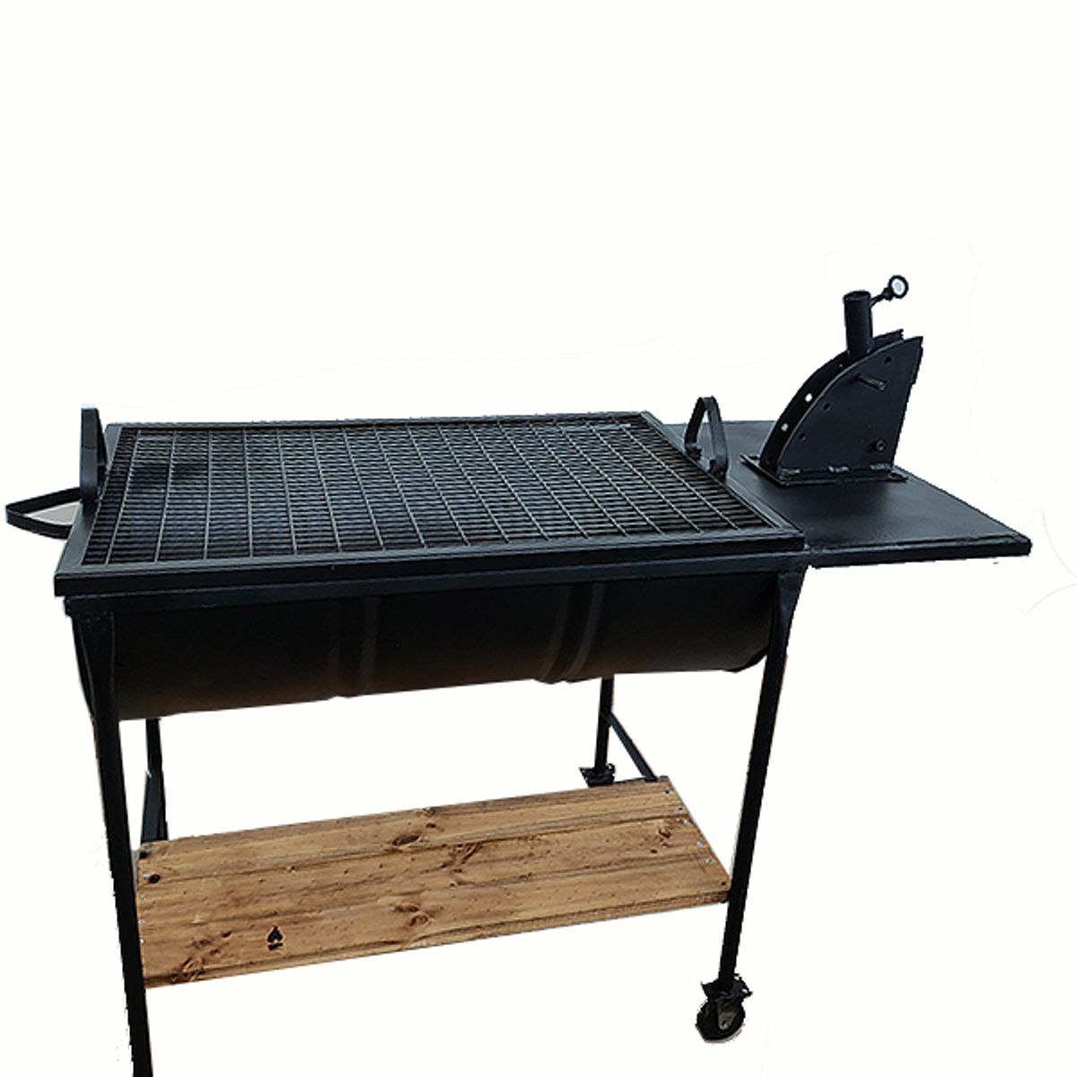 GENERICO - Parrilla A Carbón Móvil Con Asador De Cordero Santa Parrilla