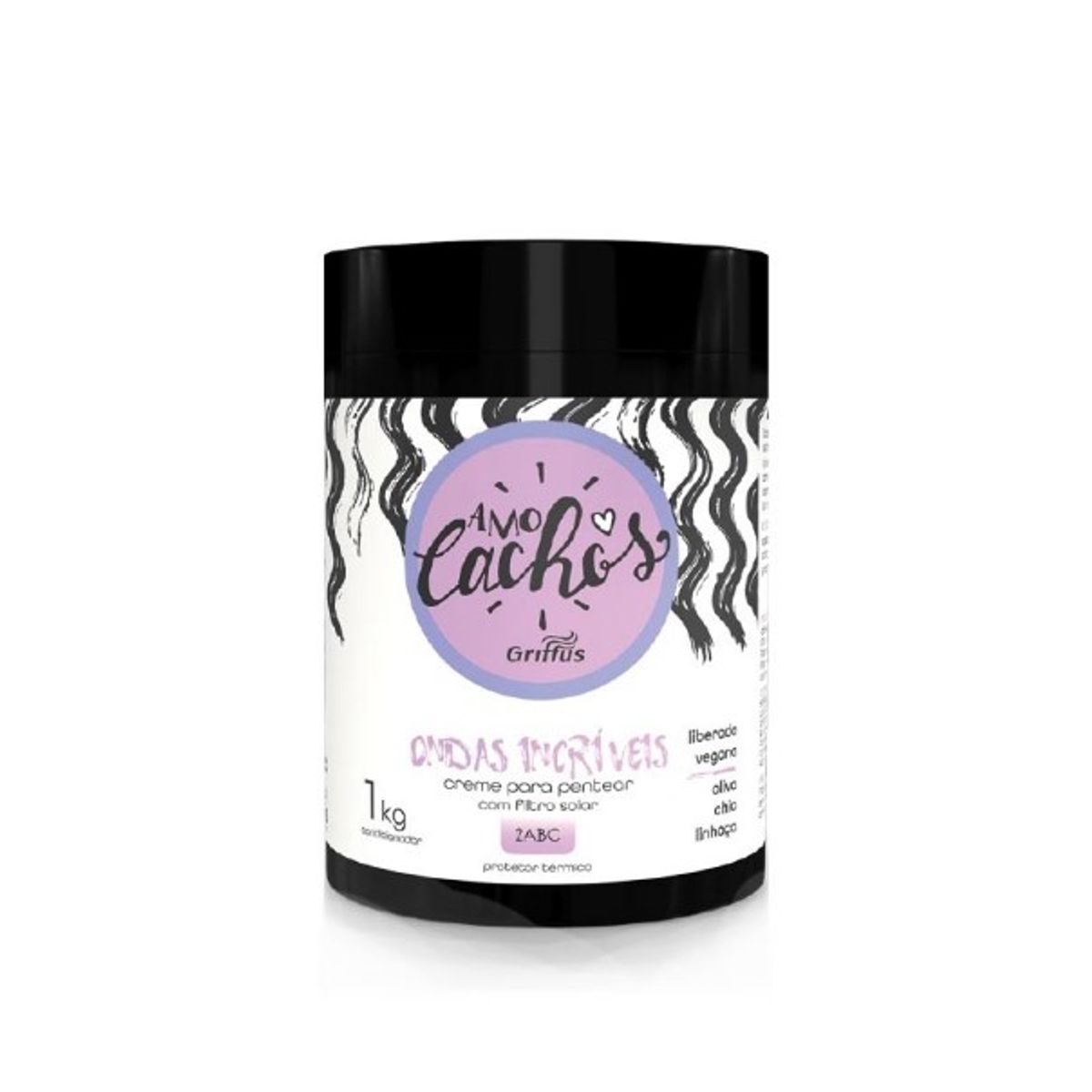 GRIFFUS - CREMA PARA PEINAR ONDAS INCREIBLES 1KG GRIFFUS