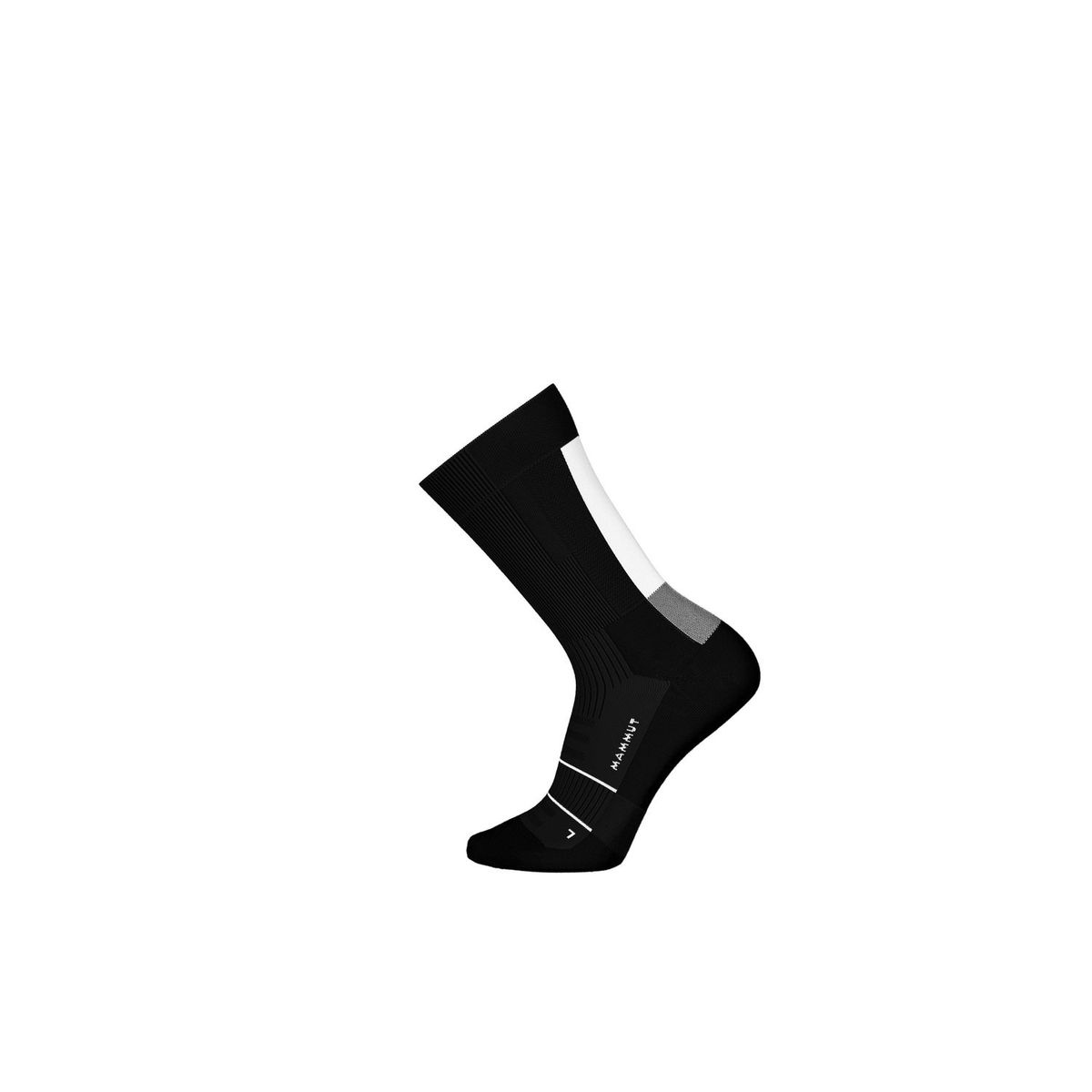 MAMMUT - Calcetines Unisex Mammut Trail Running Crew Negro