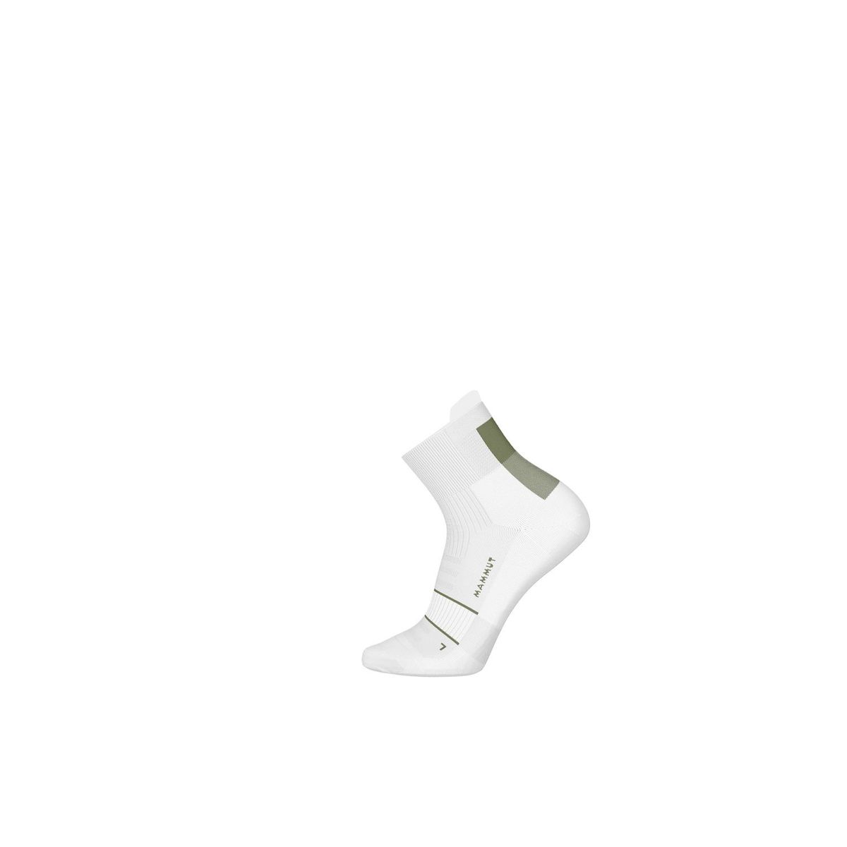 MAMMUT - Calcetines Mammut Trail Running Lightweight Quarter Blanco