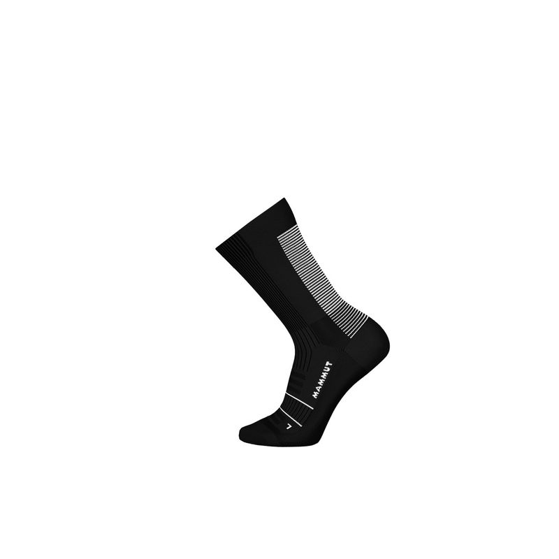MAMMUT - Calcetines Trail Running Cushion Crew Negro Mammut