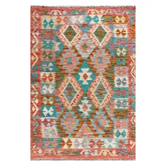 CONSORCIO PERSA - Alfombra lana kelim Kashkuli de 1.50 x 1.00 mts., 0381