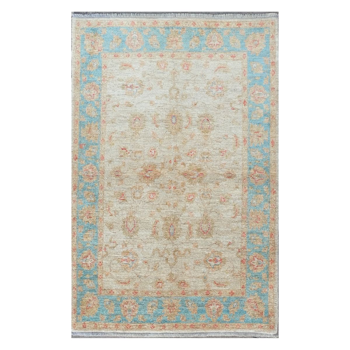 CONSORCIO PERSA - Alfombra Persa Clásica lana de 1.50 x 1.00 mts., 0053