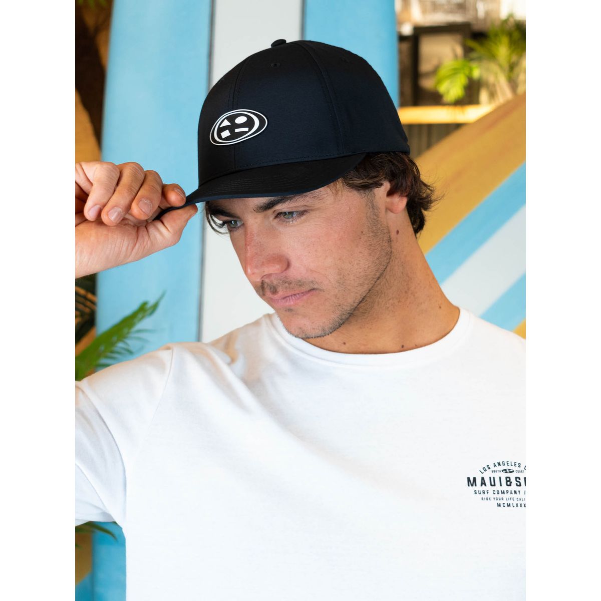MAUI AND SONS - Jockey Canvas Xfit ova Negro Hombre Maui And Sons