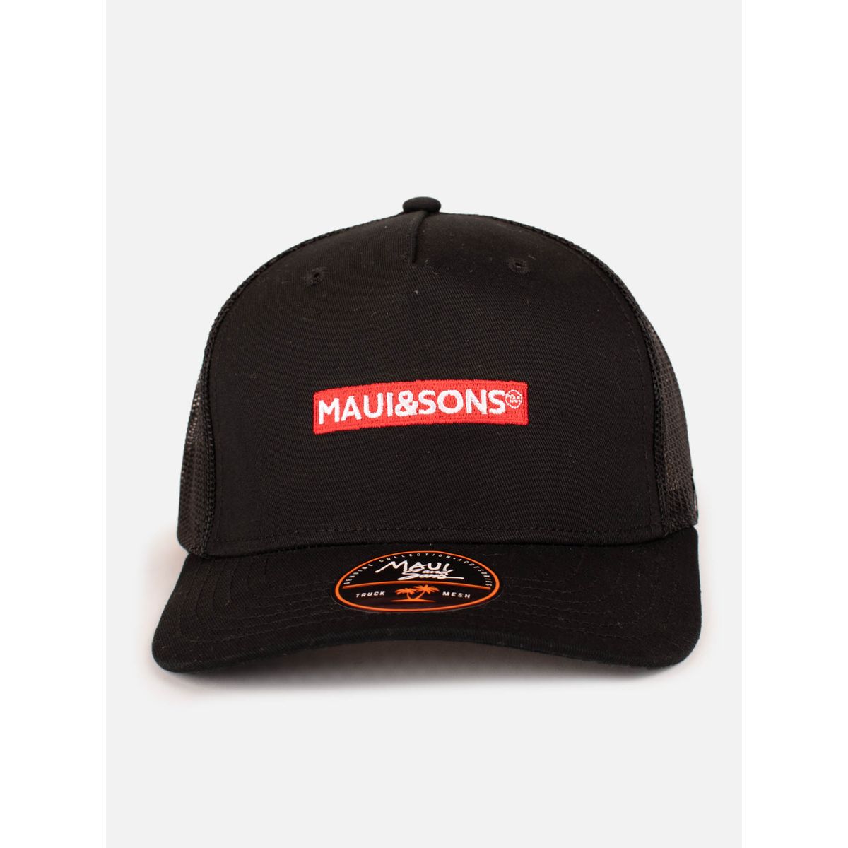 MAUI AND SONS - Jockey Mesh Off Trucker Negro Hombre Maui And Sons