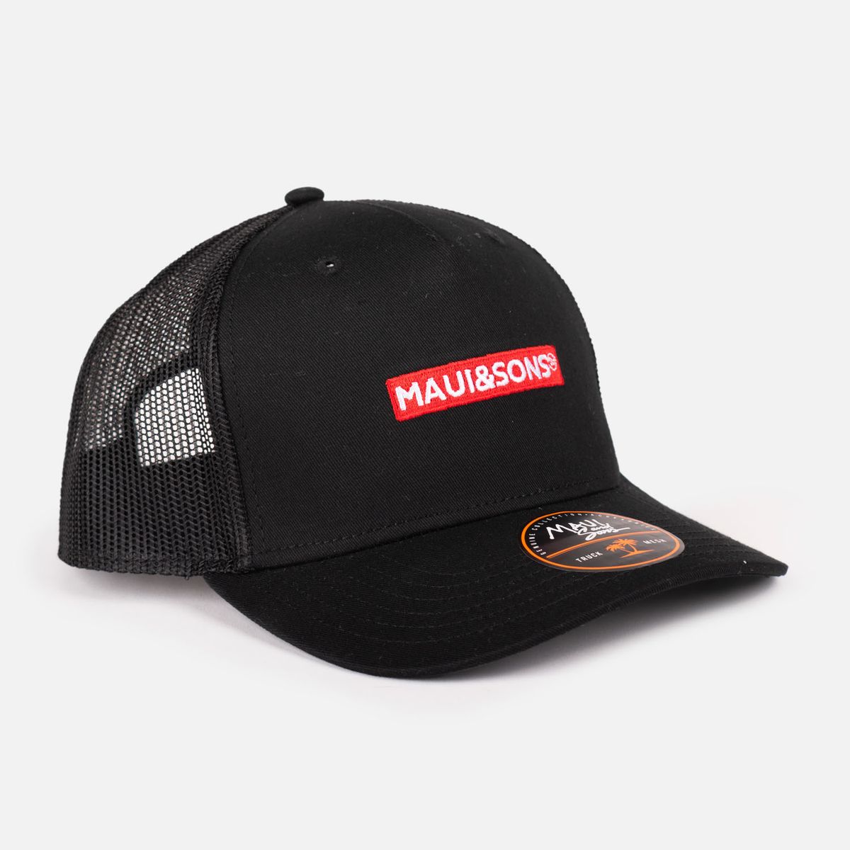 MAUI AND SONS - Jockey Mesh Off Trucker Negro Hombre Maui And Sons