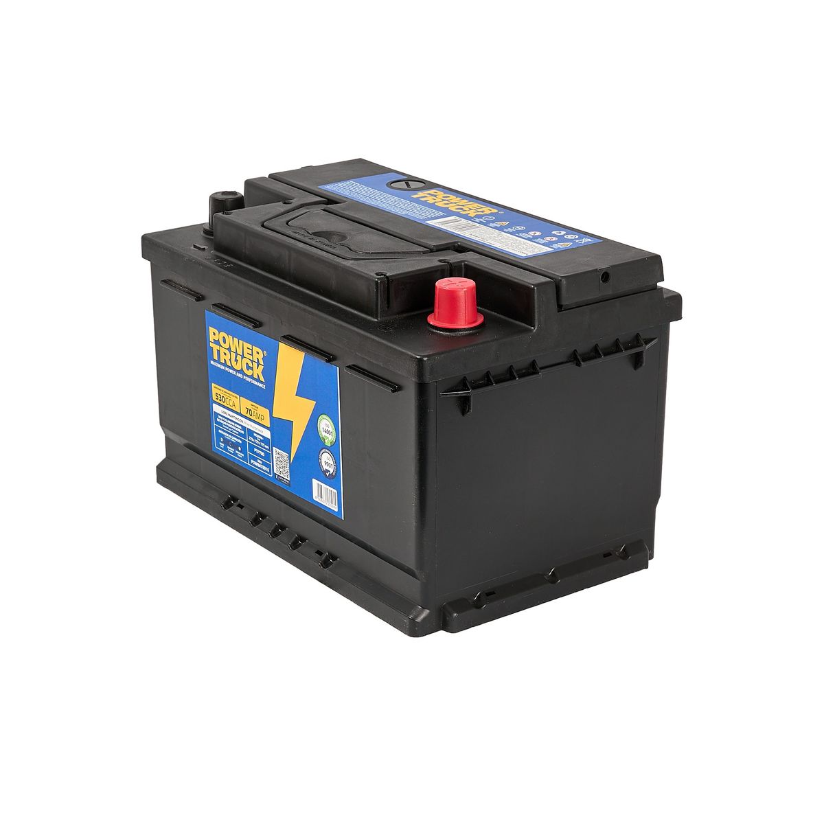 POWER TRUCK - BATERIA 70 AMP 530 CCA BORNE ESTANDAR
