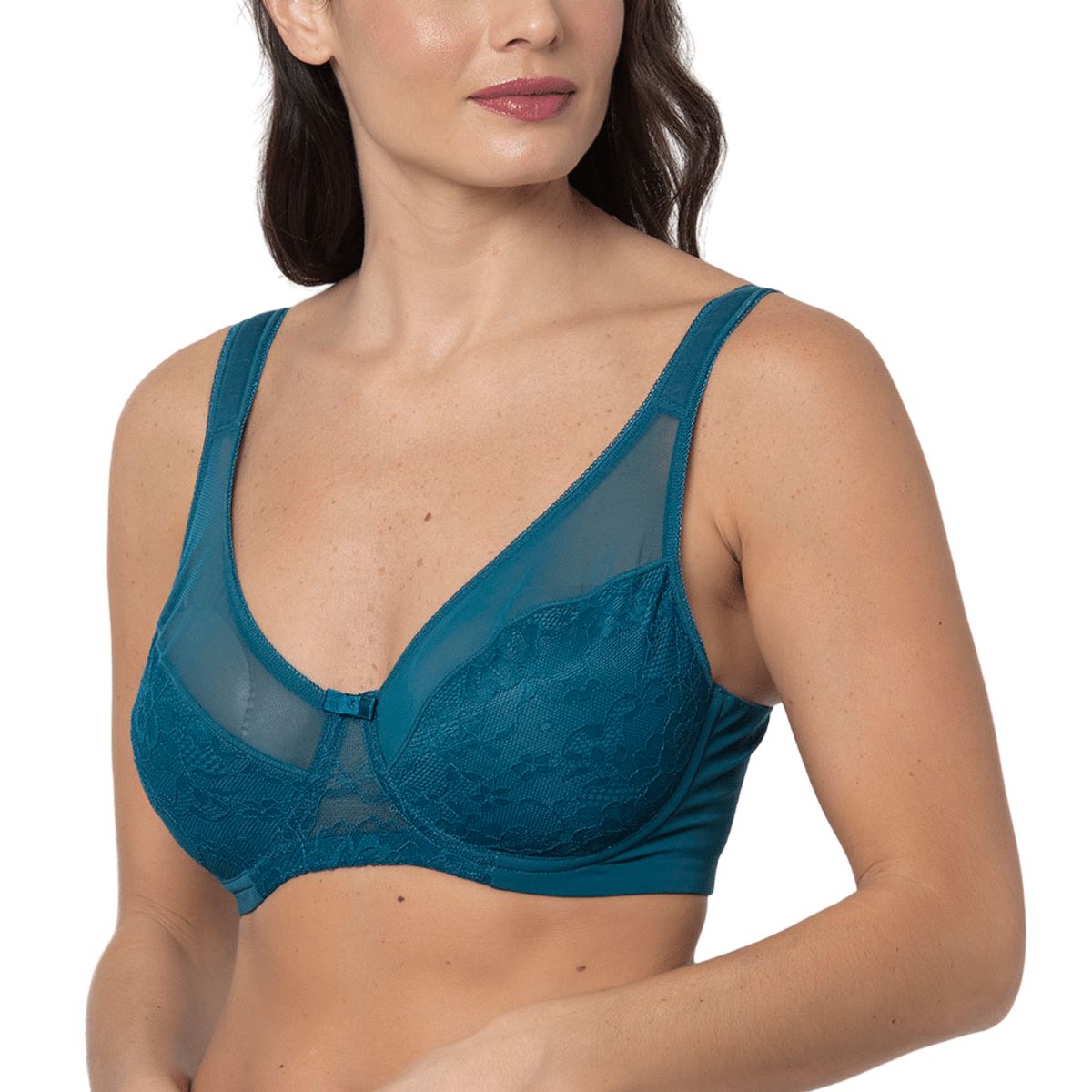 LADY GENNY - Sosten Minimizer Microfibra Con Encaje