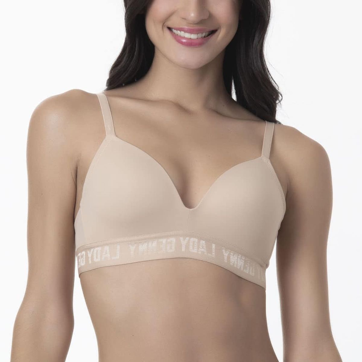 LADY GENNY - Sostén Maternal Copa B Algodón Spandex