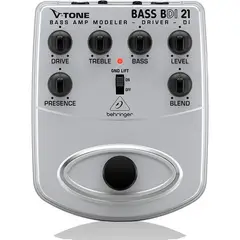 BEHRINGER - Pedal Efecto Para Bajo BDI21 - Amp Model