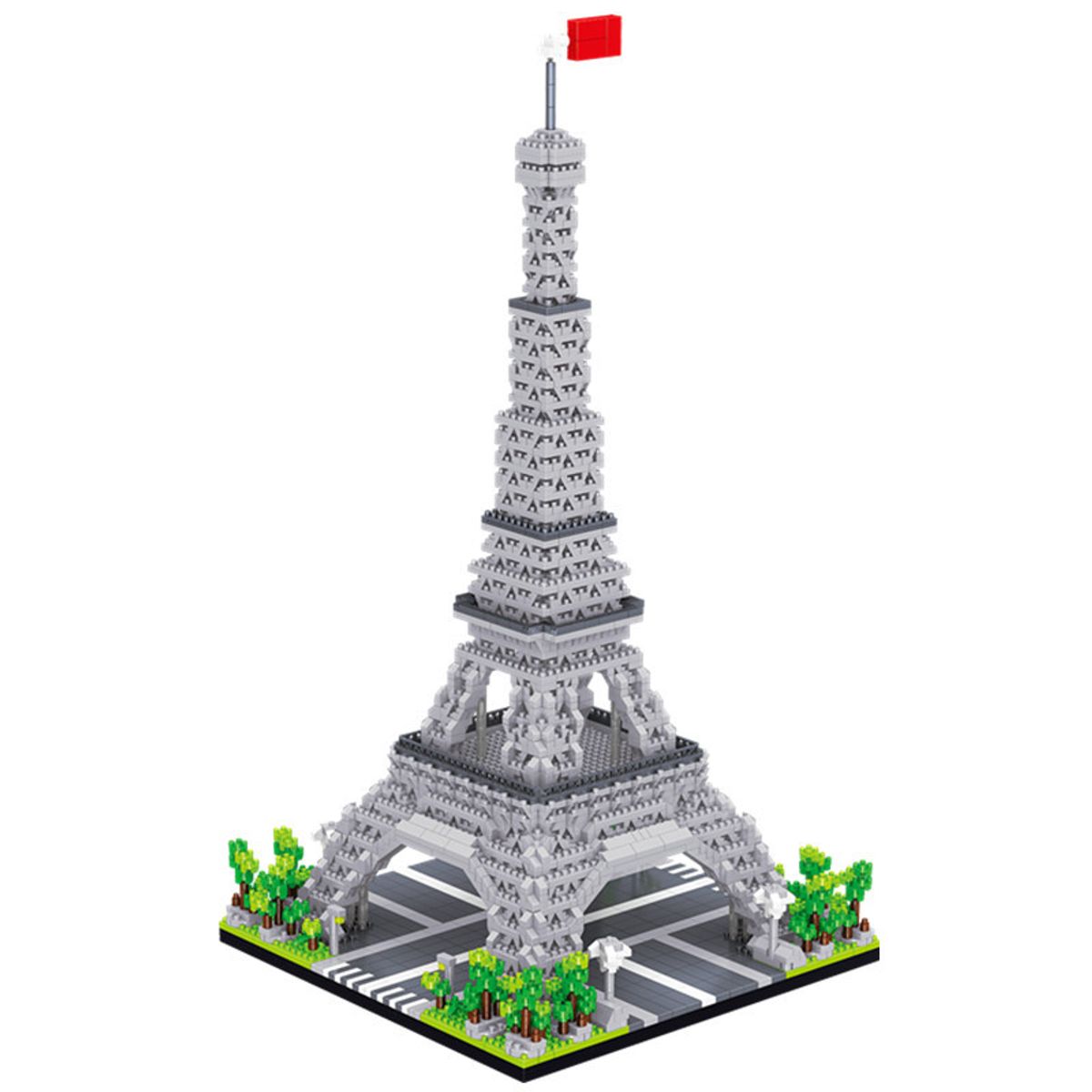 VATYERTY - Juego de 2200 microbloques arquitectura Torre Eiffel de París