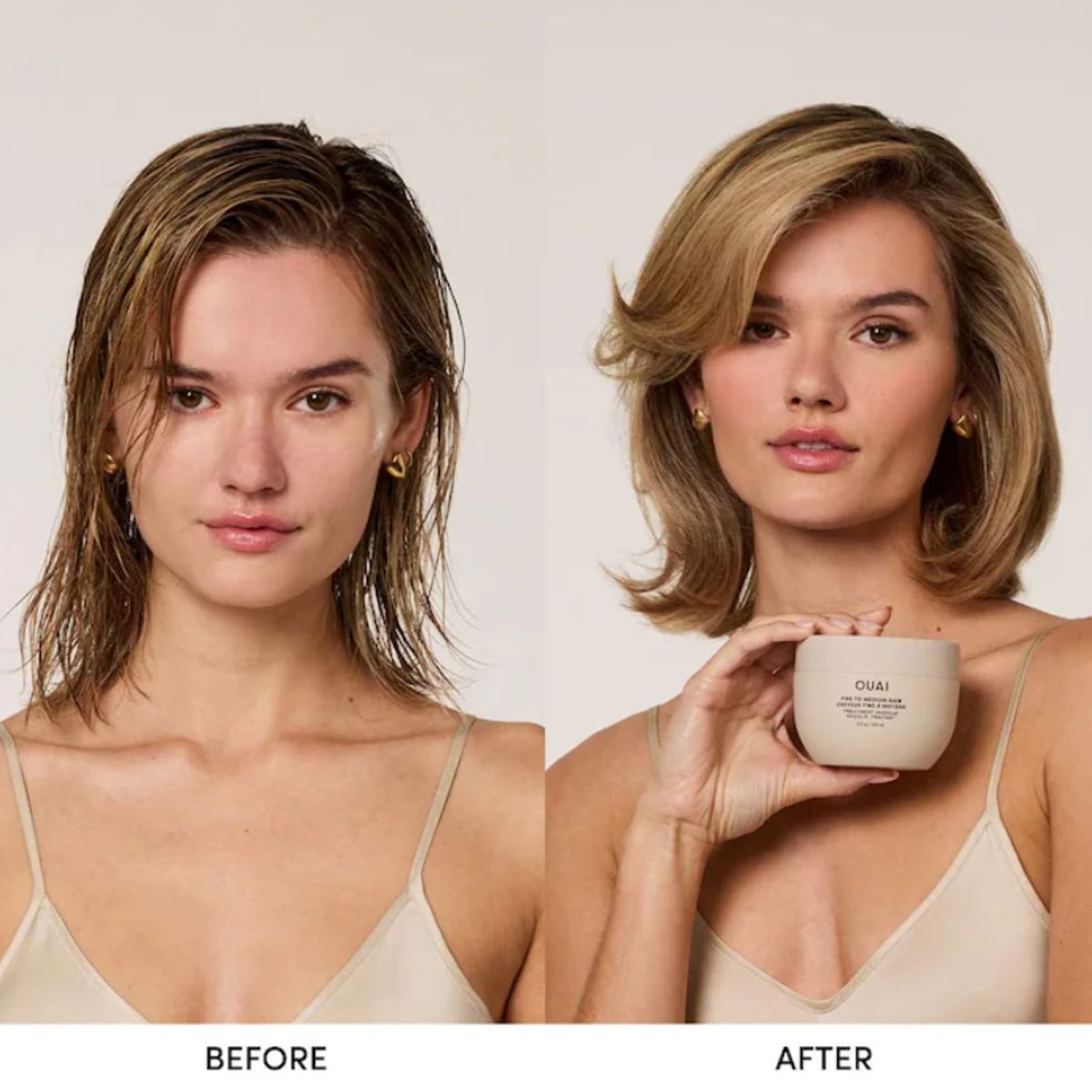 OUAI - Tratamiento Capilar para Cabello Fino y Medio 236ml OUAI