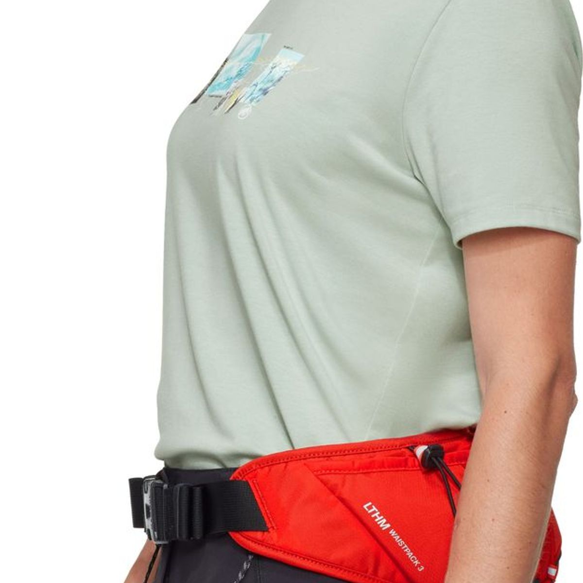 MAMMUT - Banano Unisex Lithium Waistpack Rojo Mammut