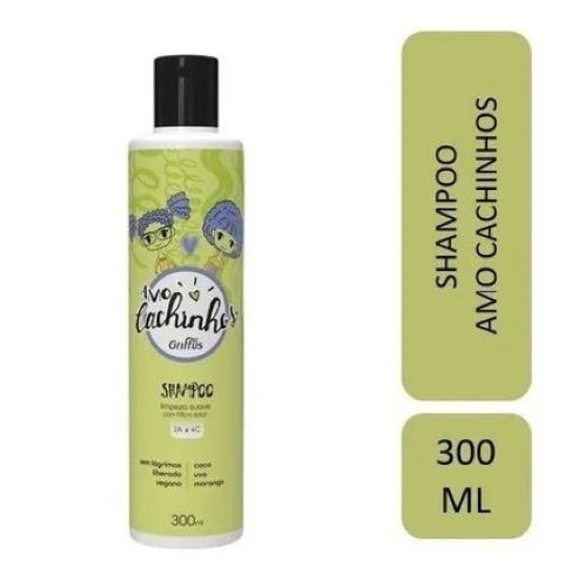 GRIFFUS - SHAMPOO AMO CACHINHOS 300ML GRIFFUS