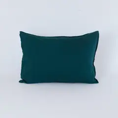 NATURALINO - Funda de Almohada Lino 50x70 cms Botánico -