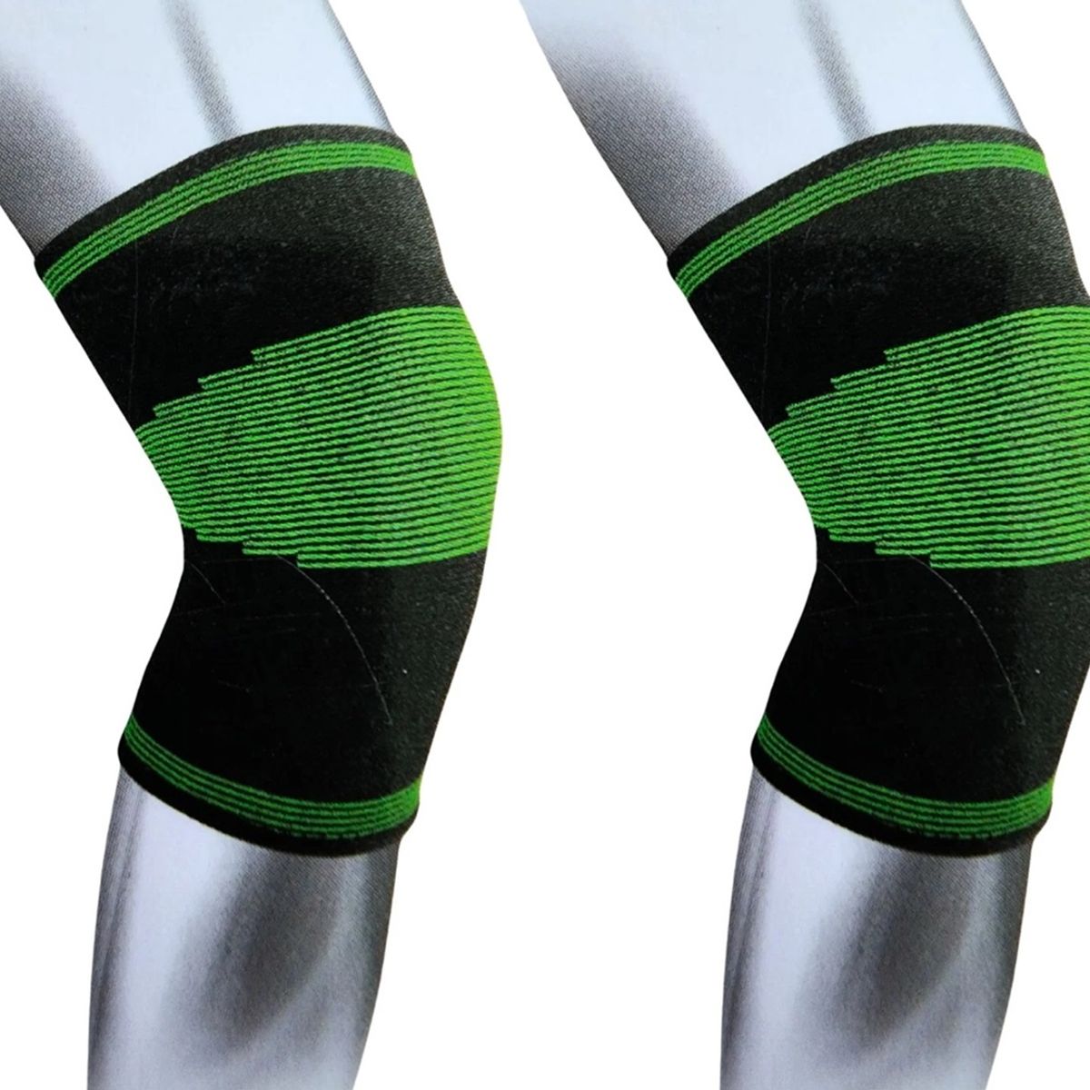 GENERICO - Pack X2 Rodillera Elástica Ortopédica Soporte Rodilla Estabilizadora