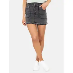 MAUI AND SONS - Falda Naiwa Negro Mujer