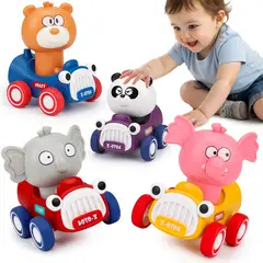 VATYERTY - Coches de juguete para bebés de 6 a 12 a 18 meses