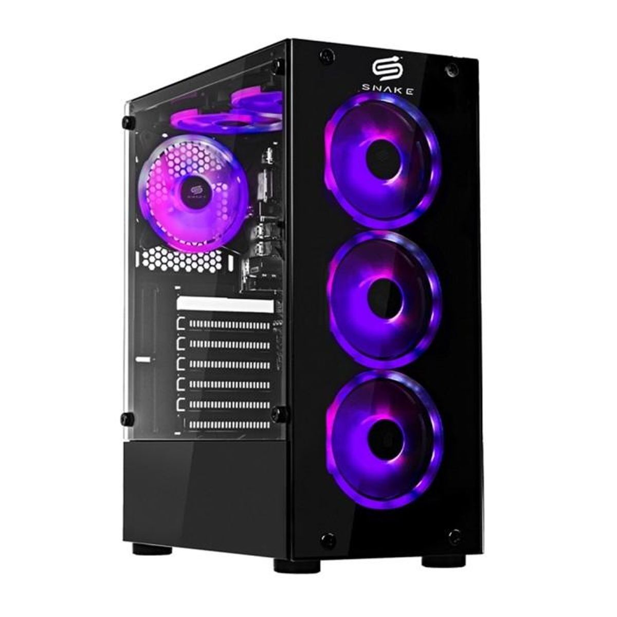 SNAKE GAMER - Pc Gamer Vibora V9 Ryzen 7 5700 RTX 5060 16GB RAM 1TB SSD