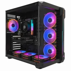 SNAKE GAMER - PC Black Mamba V2 Ryzen 7 5700 RTX 406016GB RAM 512GB SSD W11P