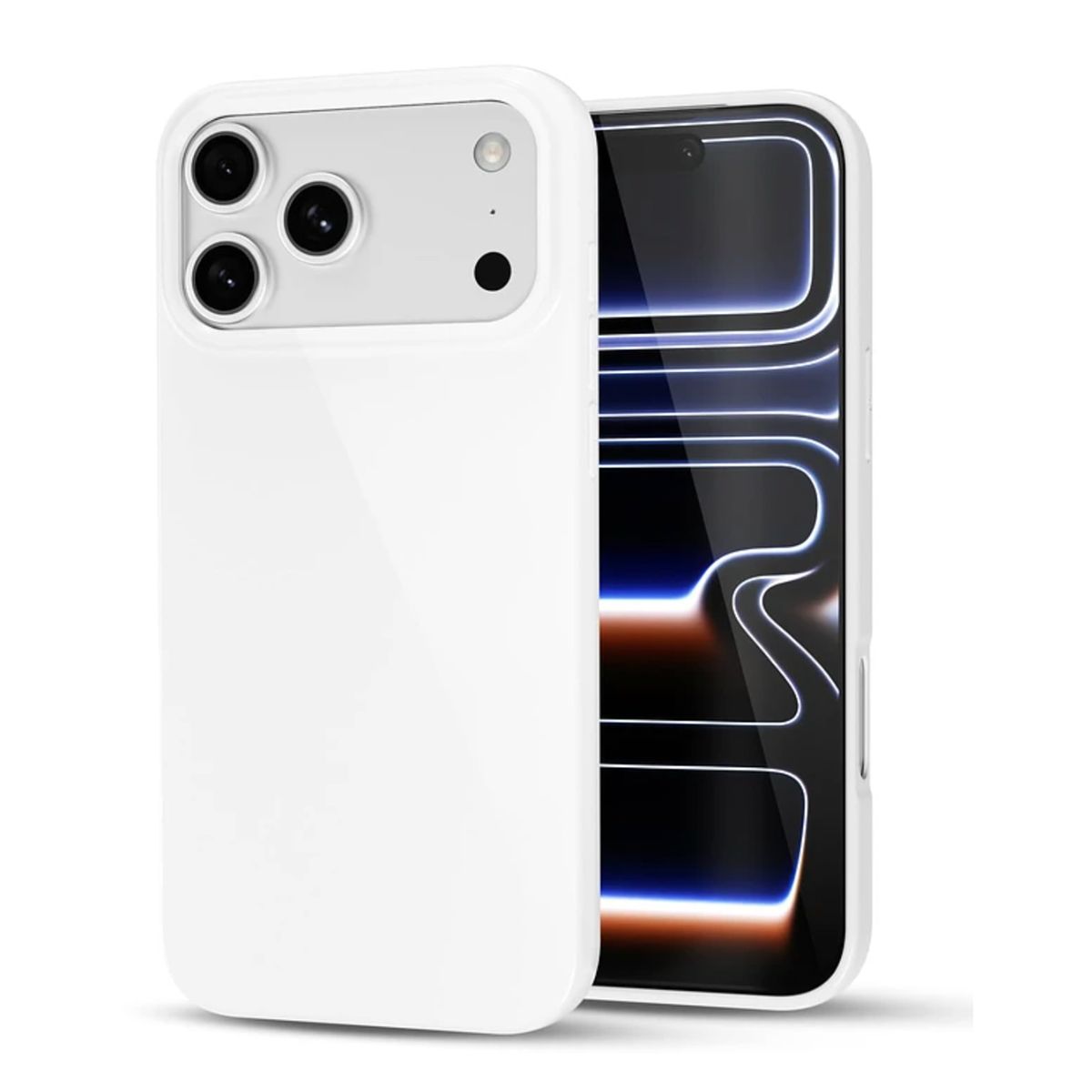 JOIGO - Carcasa Funda Para IPhone 17 Pro Goma Blanco