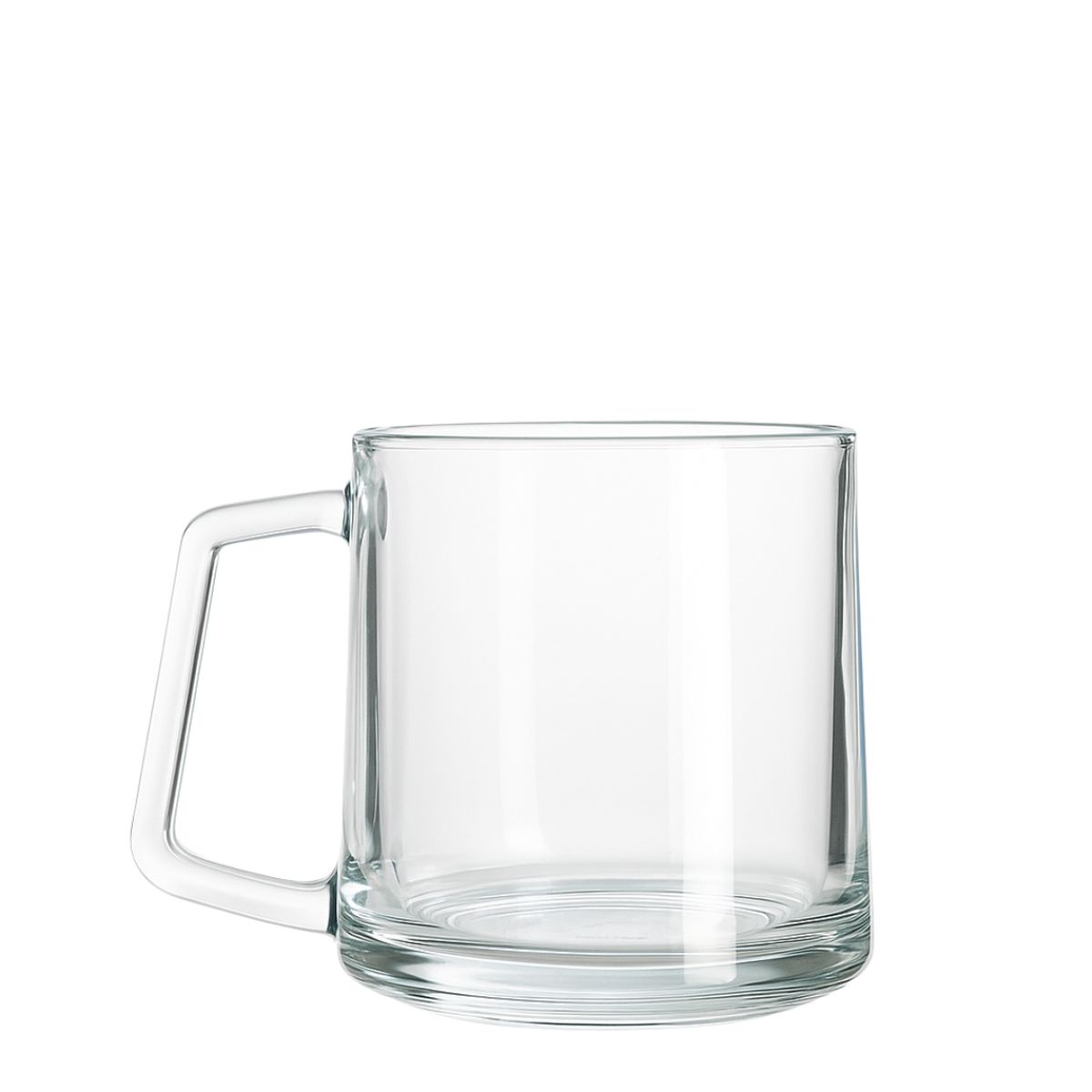 GENERICO - Set De 6 Tazas Mug Toroidal 170ml Deli Glass