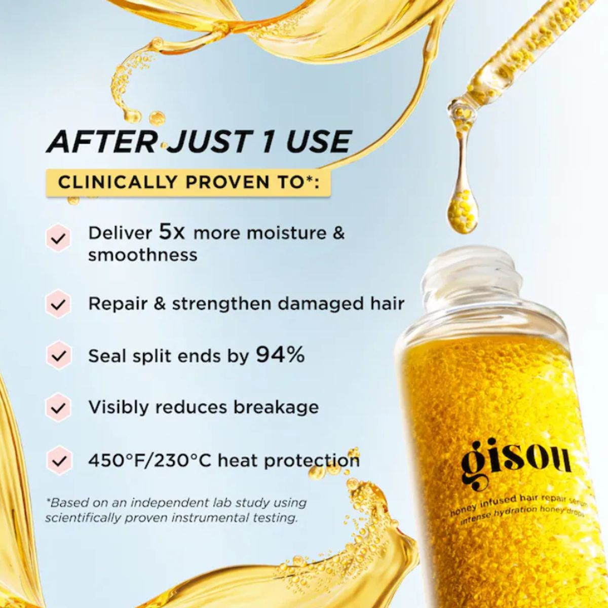 GISOU - Serum Capilar Reparador con Infusion de Miel 30ml Gisou