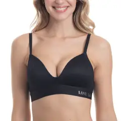 LADY GENNY - Bralette Copa B De Encaje Sin Arco