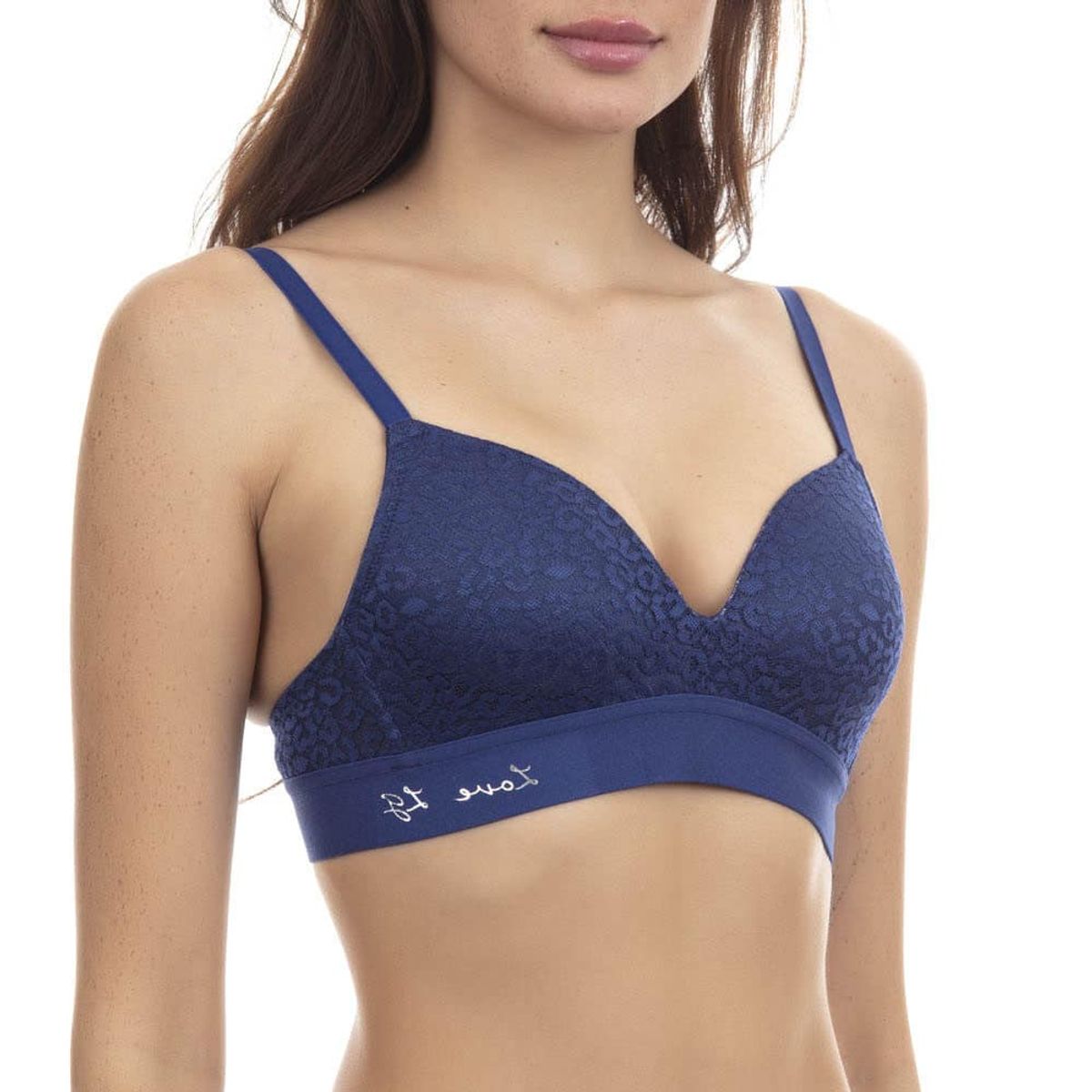 LADY GENNY - Bralette Copa C De Encaje Sin Arco