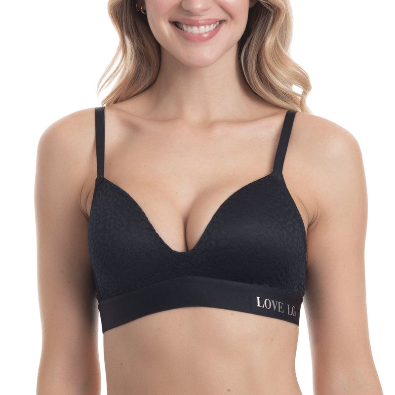 LADY GENNY - Bralette Copa C De Encaje Sin Arco