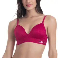 LADY GENNY - Bralette Copa C De Encaje Sin Arco