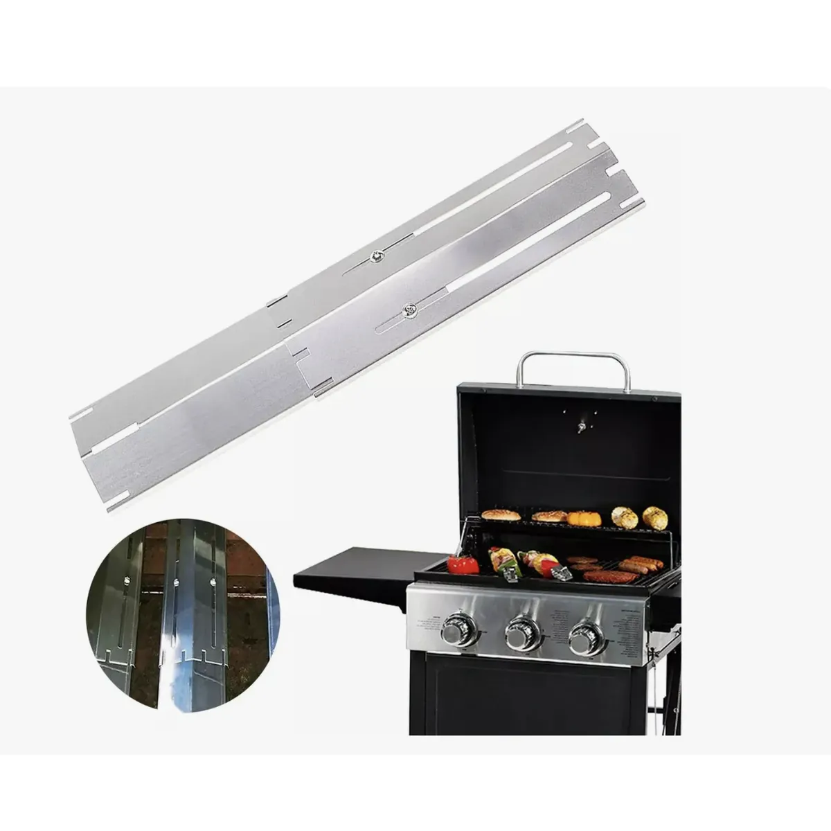 ATLAS - Difusor De Fuego Ajustable De Calor