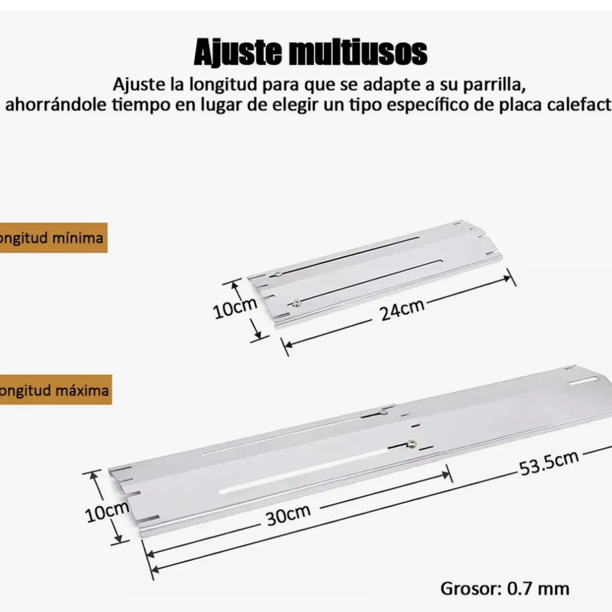 ATLAS - Difusor De Fuego Ajustable De Calor