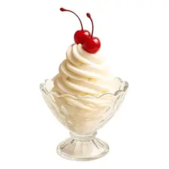 GENERICO - 6 Copas Helado Vasos De Postre Copas Vidrio Postre Helado
