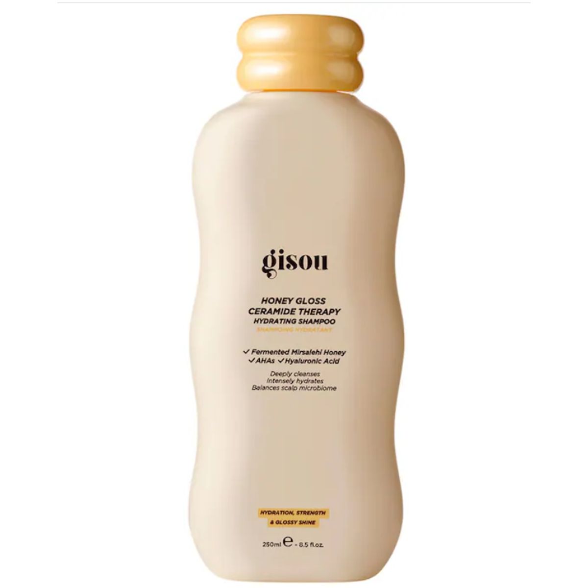 GISOU - Shampoo de Tratamiento Hidratante con Miel y Ceramidas 250ml Gisou