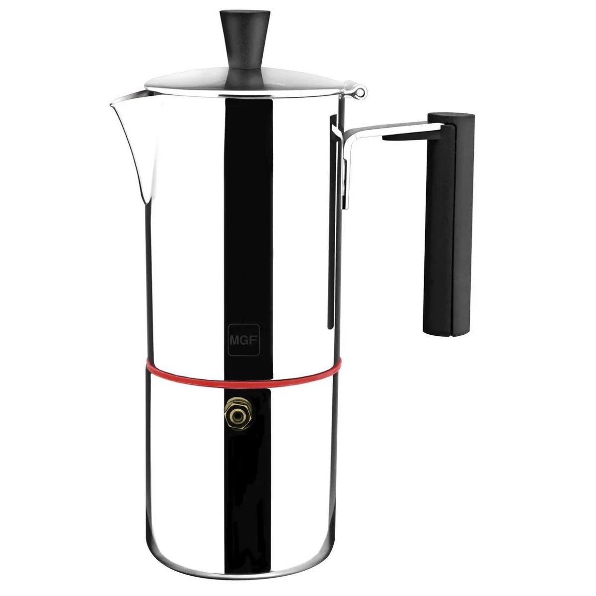 MAGEFESA - Cafetera Italiana Nova Capri Magefesa En Acero Inoxidable 6 Tazas