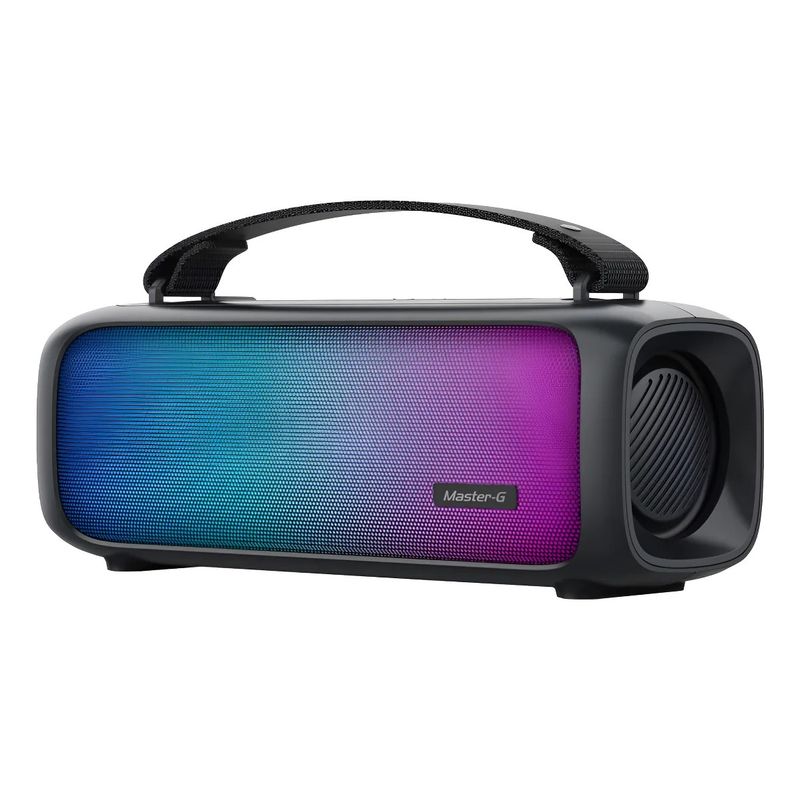 MASTER G - Parlante Portatil Bluetooth Master-g Gboom 10w Tws Negro