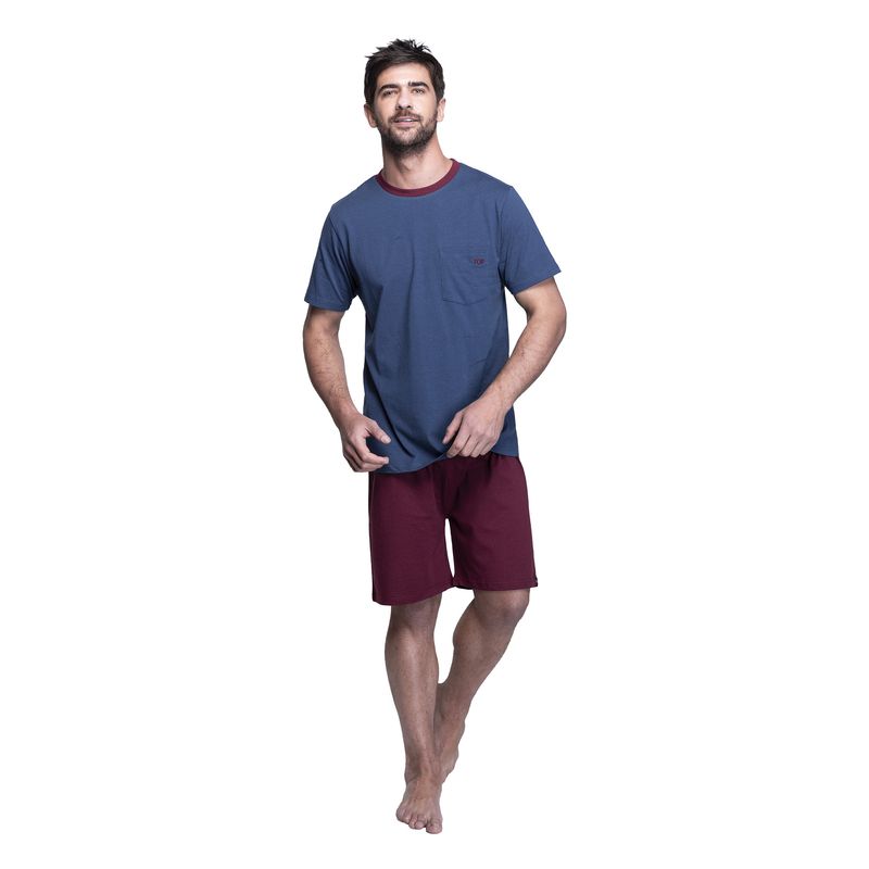 TOP - Pijama Verano Hombre Algodón C2 Top