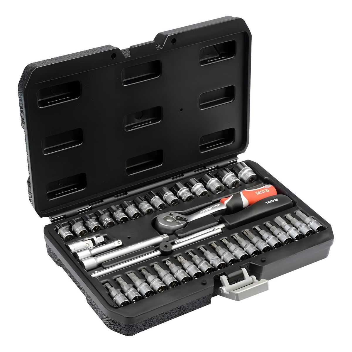 YATO - Juego De Dados 14 38 Piezas Yato Yt-14471 Maleta