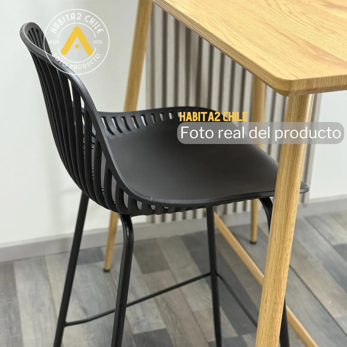 HABITA2 CHILE - Comedor atlas indiana MDF - 4 Puestos