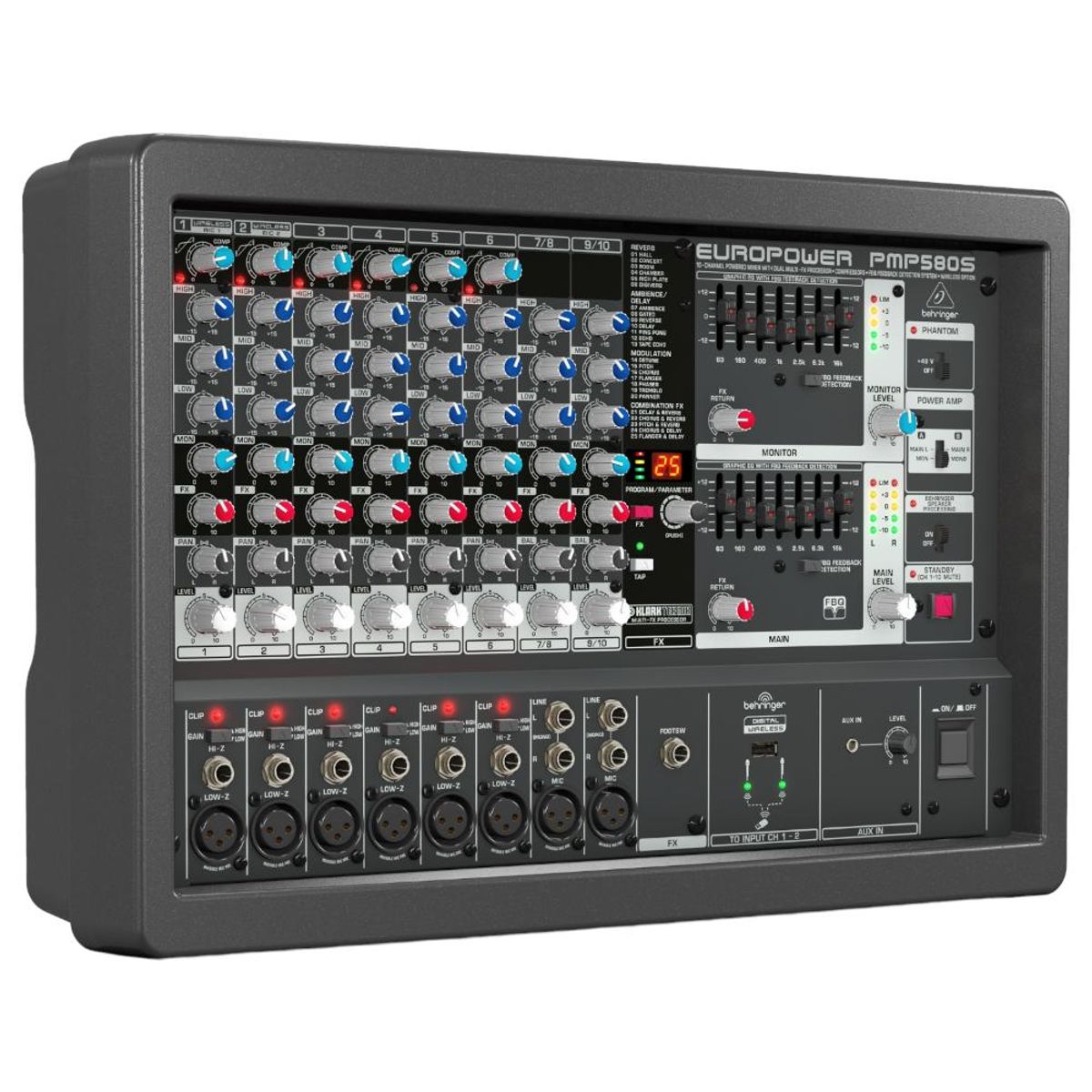 BEHRINGER - Cabezal Amplificado Behringer EUROPOWER PMP580S